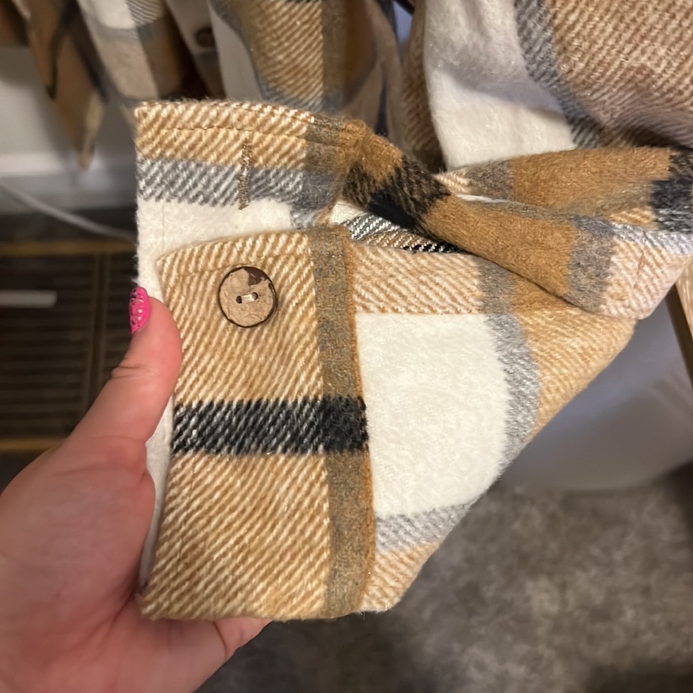 Plaid Shacket - Picture 3 of 6